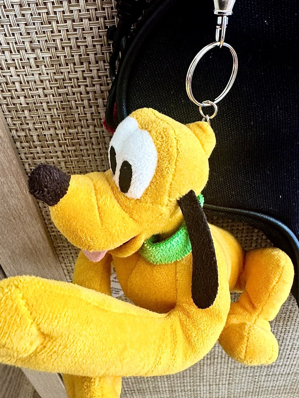 Disney Pluto Plush Keychain Bag Charm - Picture 2 of 6